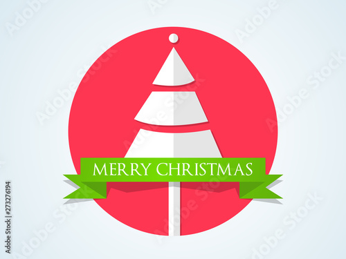 Celebration of Christmas Day with holly tree.
