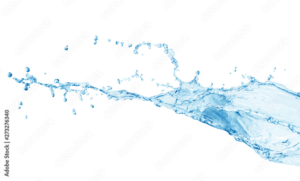  water splash isolated on white background, water splash