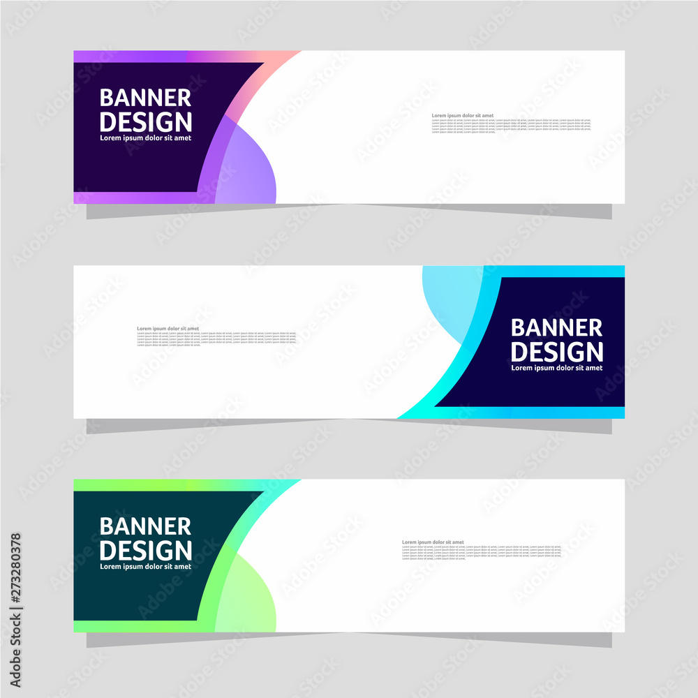 Minimalist cover design. Colorful halftone gradient. abstract banner design template