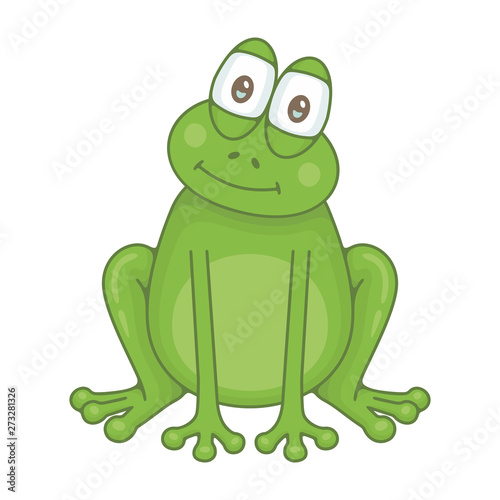 Frog. isolated on white background