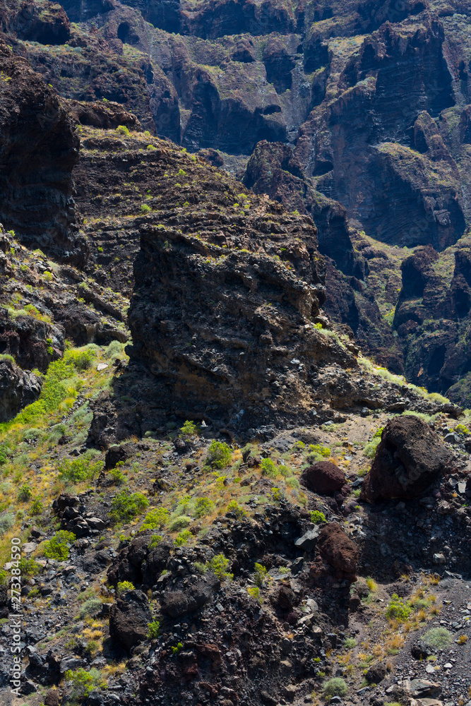 Cliffs ot the Giants, Tenerife island, Canary islands, Spain, Europe