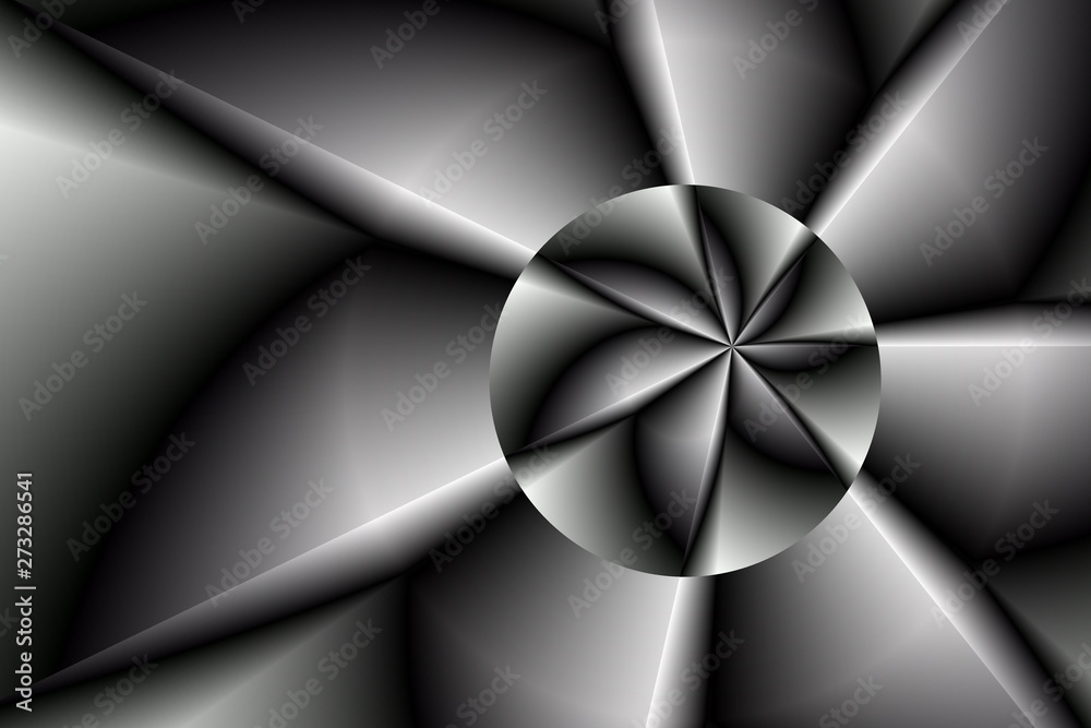 Digital Art, abstract three-dimensional objects with soft lighting, Germany