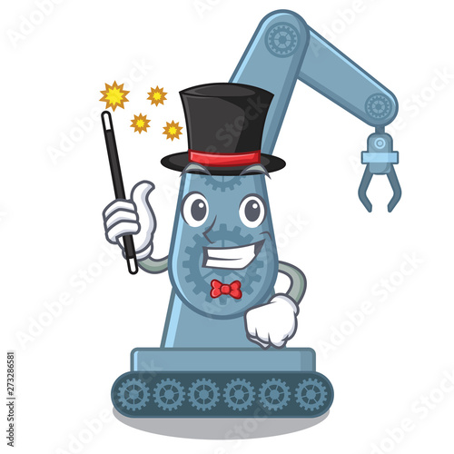 Magician toy mechatronic robot arm cartoon shape