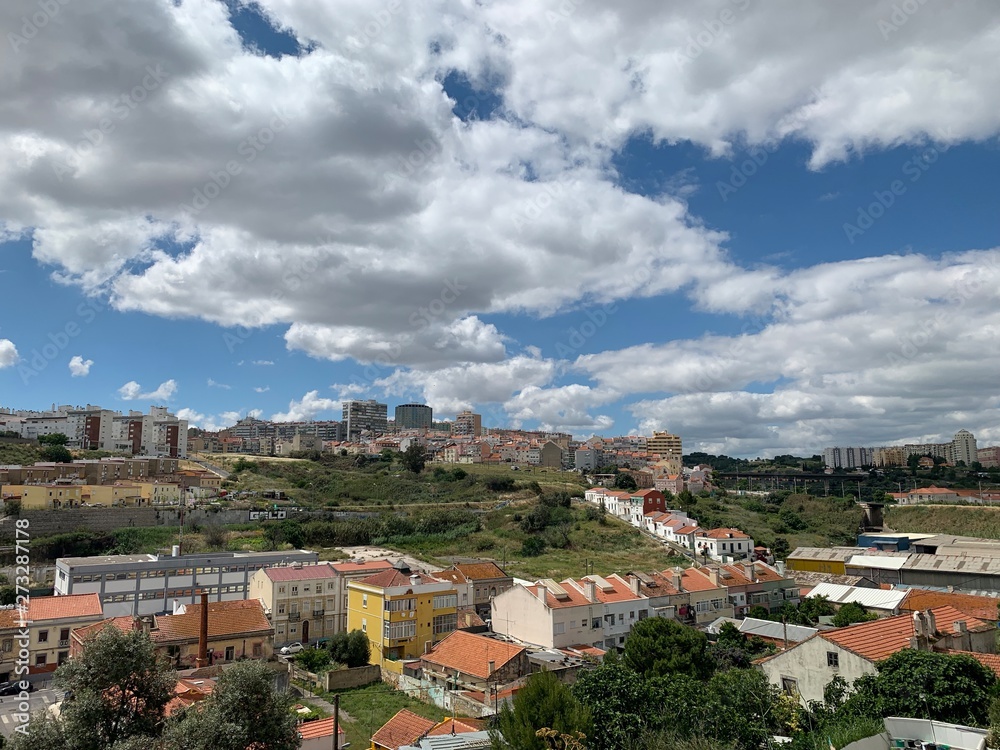 Panoramic view of Lisbon, Portugal 