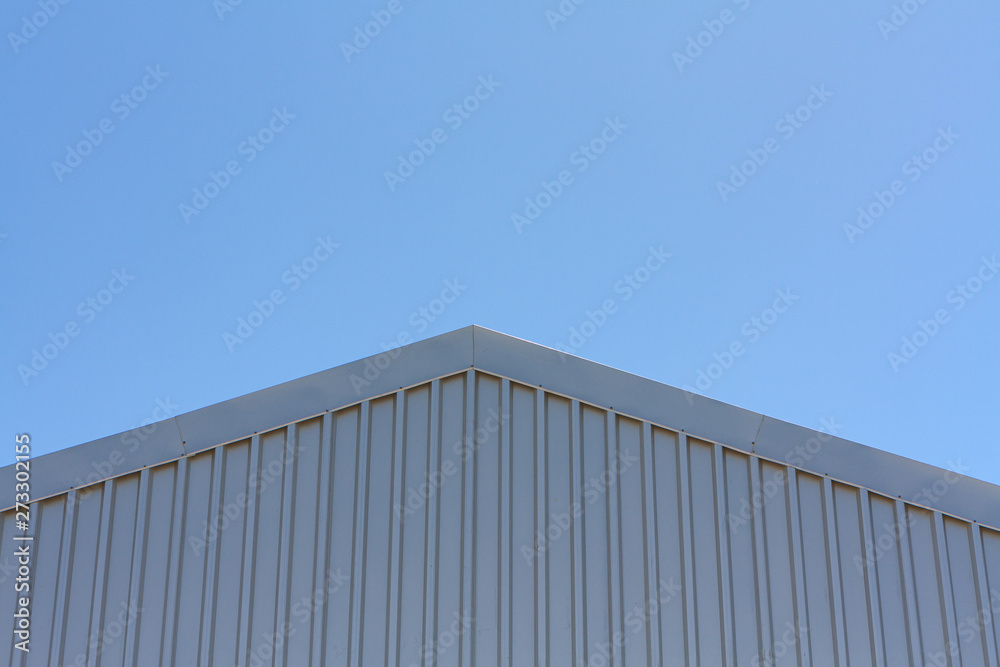 roof of modern building