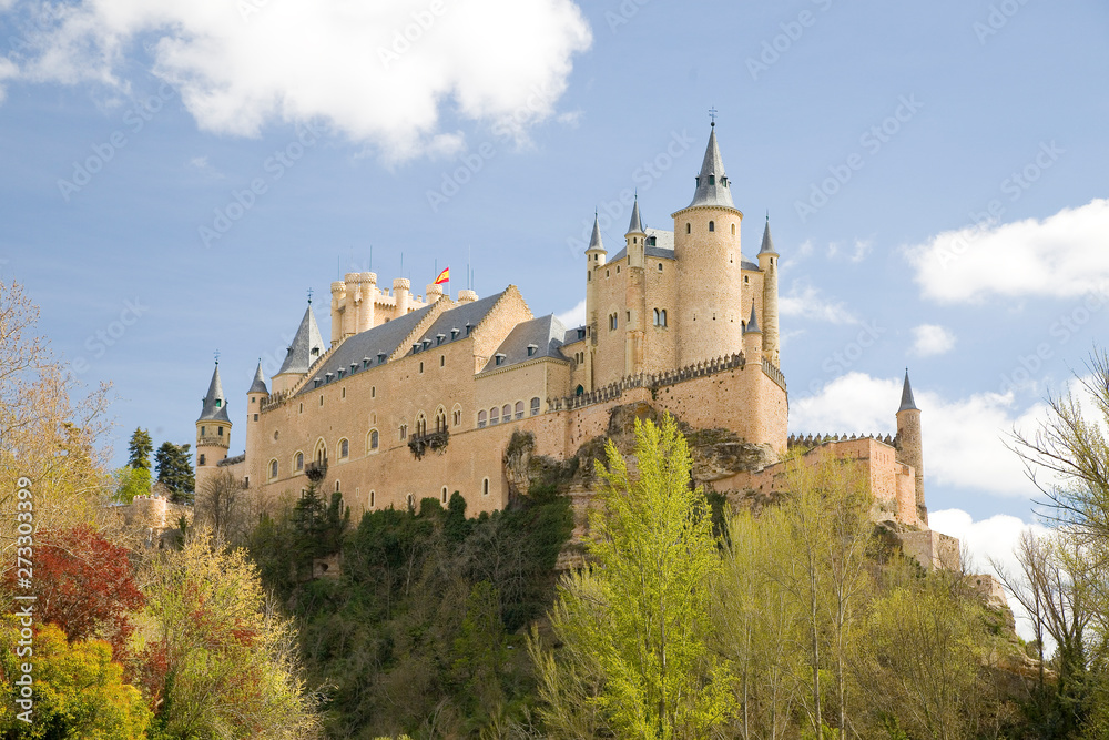 Alcazar of Segovia, Castilla y Leon, Spain.