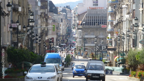 Vigo, city of Galicia,Spain. Year 2015