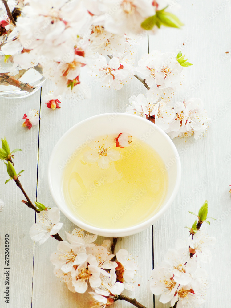 Apricot flower tea Apricot flower tea