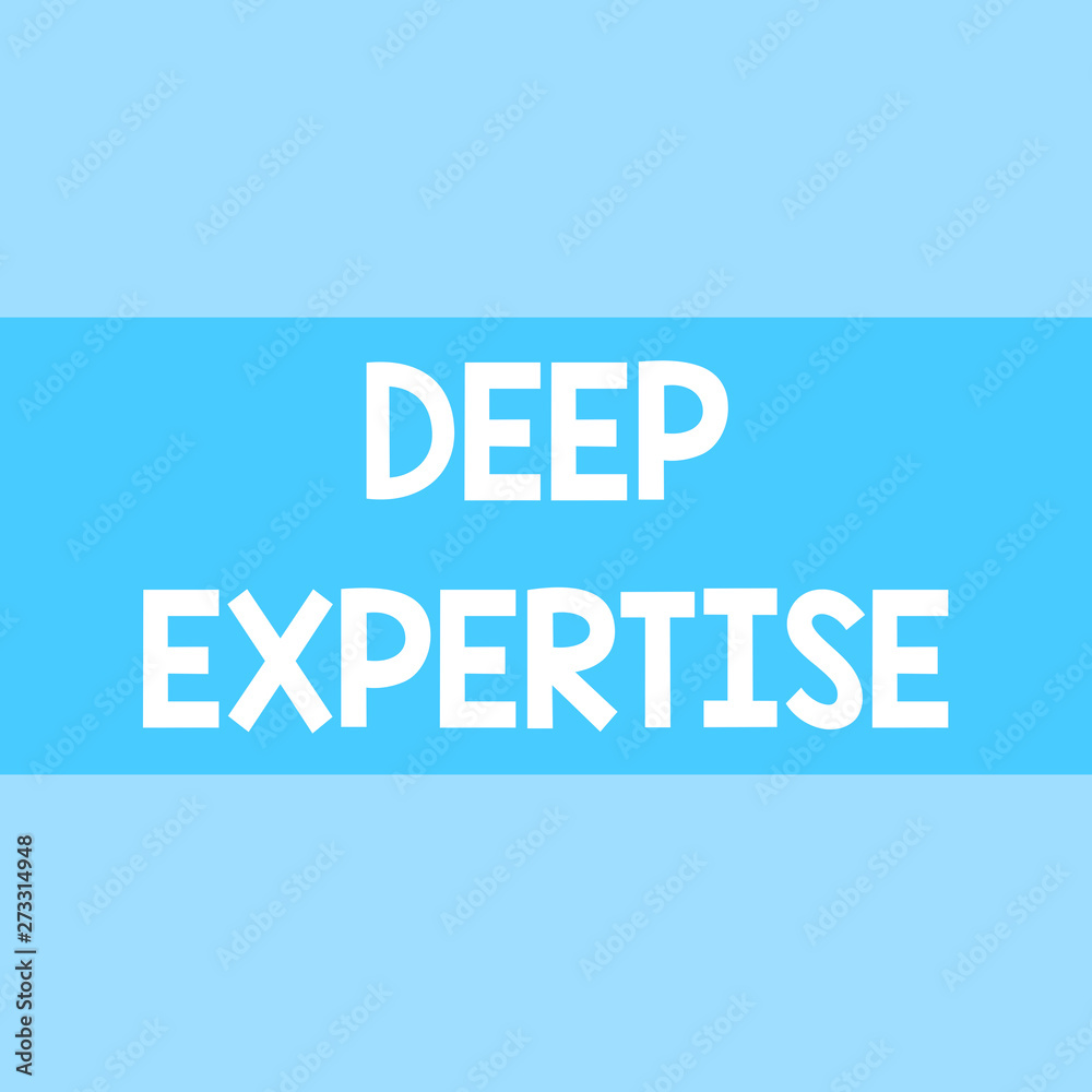 Writing note showing Deep Expertise. Business concept for Great skill or broad knowledge in a particular field or hobby Square rectangle paper sheet loaded with full creation of pattern theme Writing note showing Deep Expertise. Business concept for Great skill or broad knowledge in a particular field or hobby Square rectangle paper sheet loaded with full creation of pattern theme