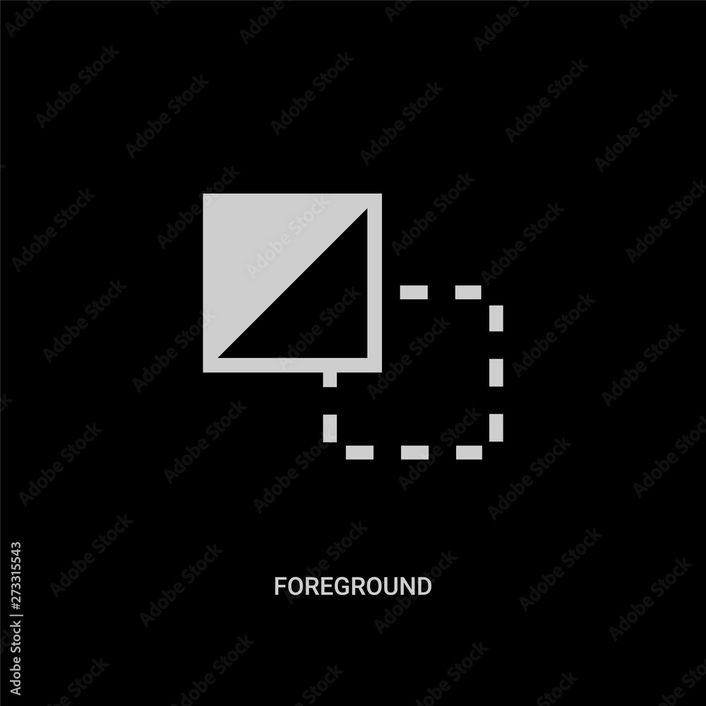 white foreground vector icon on black background. modern flat foreground from geometric figure concept vector sign symbol can be use for web, mobile and logo. white foreground vector icon on black background. modern flat foreground from geometric figure concept vector sign symbol can be use for web, mobile and logo.