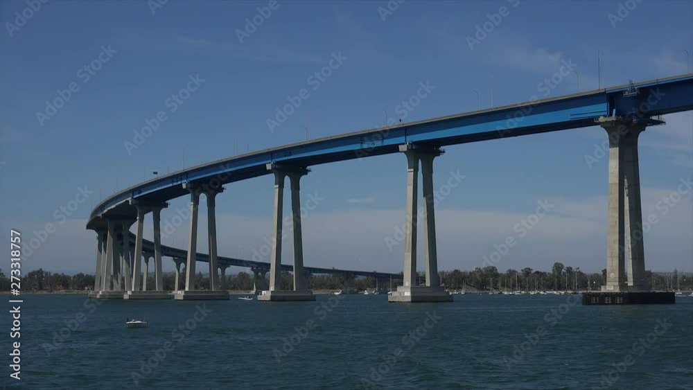 Coronado bridge over San Diego Bay, California, USA Coronado bridge over San Diego Bay, California, USA
