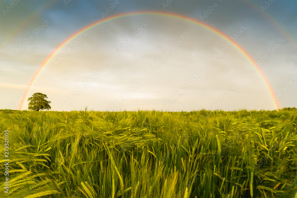 A double rainbow - Northamptonshire