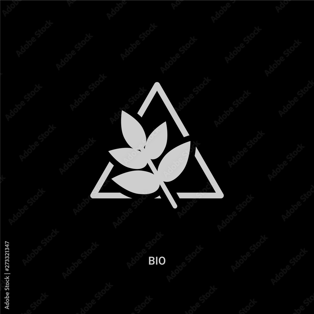 white bio vector icon on black background. modern flat bio from health and medical concept vector sign symbol can be use for web, mobile and logo. white bio vector icon on black background. modern flat bio from health and medical concept vector sign symbol can be use for web, mobile and logo.