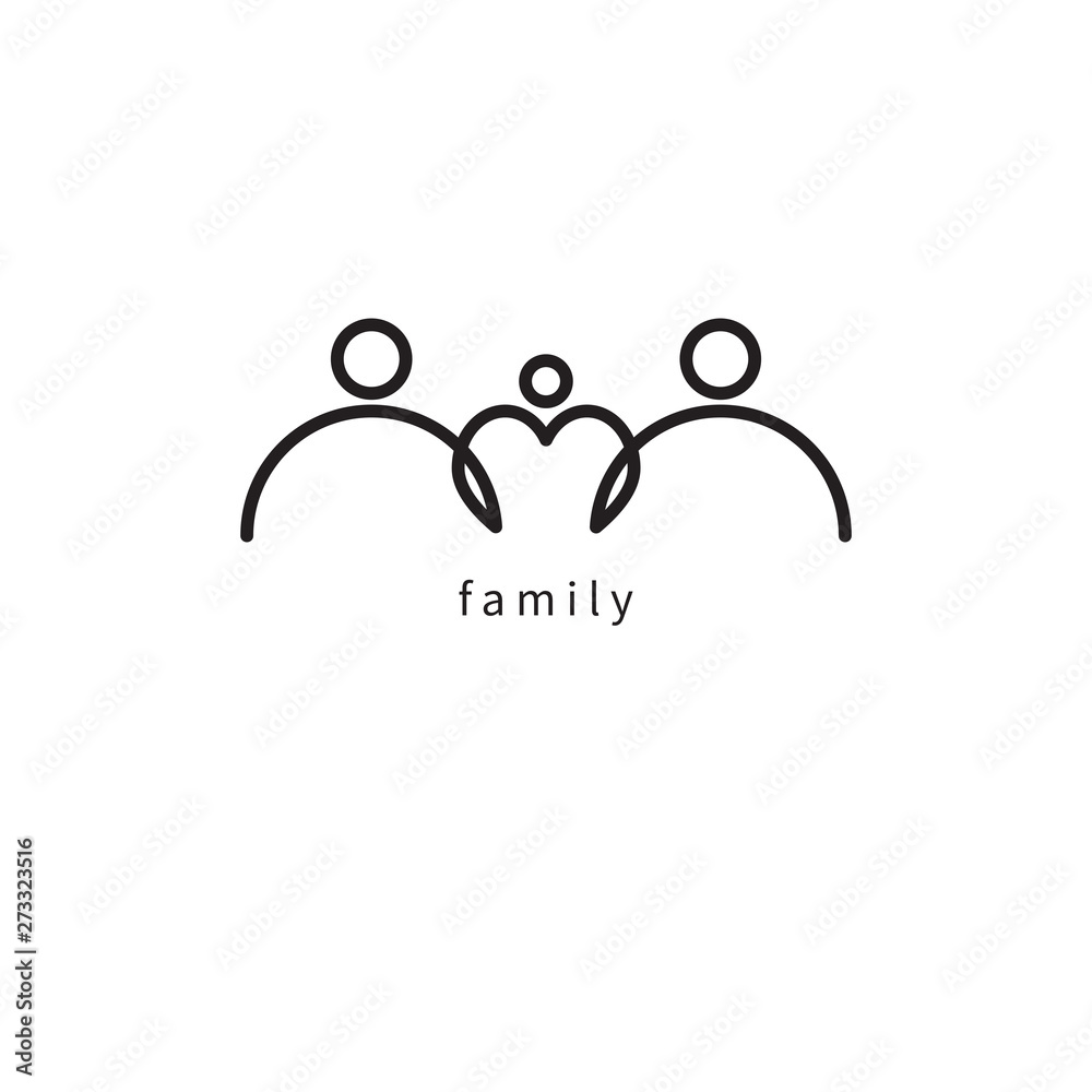 Mother, father and child Mother, father and child
