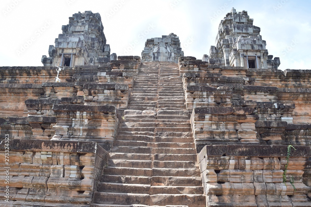 Stairs of Ta Keo, Cambodia