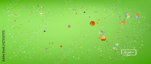 Signs abstract ultra wide space background 