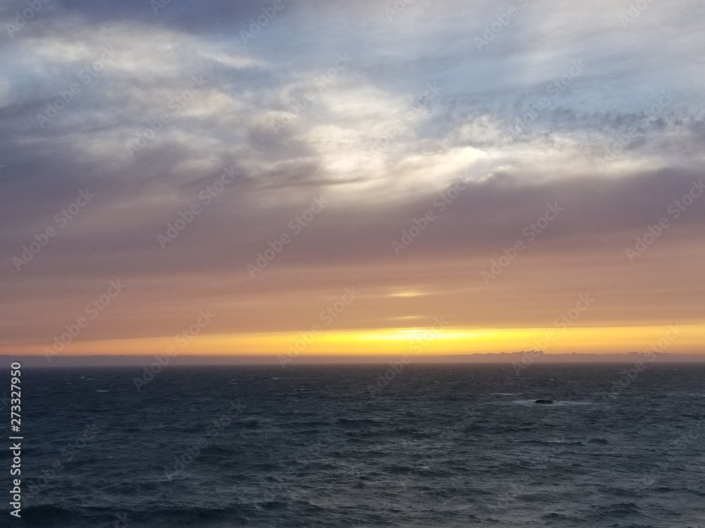 Bodega bay, CA sunset over the sea 12