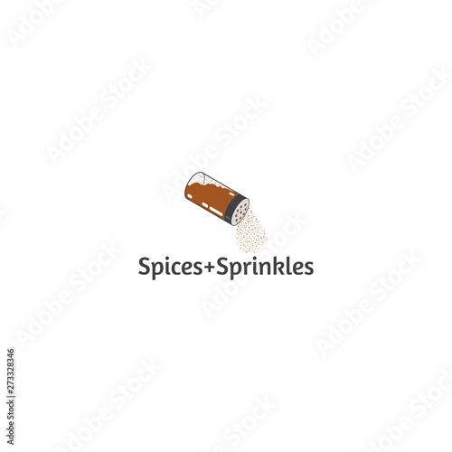 spices + sprinkles vector illustration