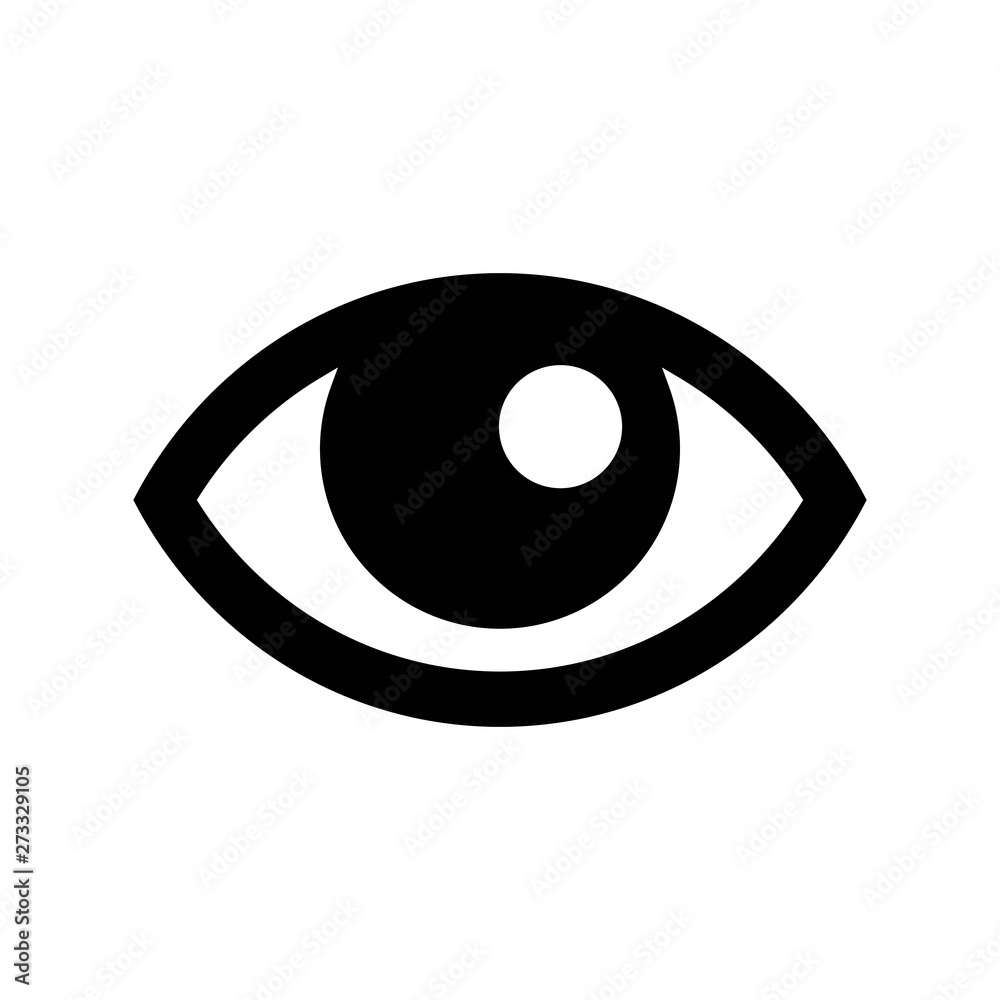 Eye vector icon. Eye illustration logo. Eye vector icon. Eye illustration logo.
