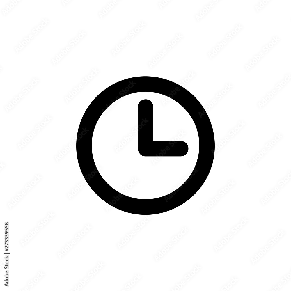 Clock icon vector isolated on background. Trendy sweet symbol. Pixel perfect. illustration EPS 10. - Vector Clock icon vector isolated on background. Trendy sweet symbol. Pixel perfect. illustration EPS 10. - Vector