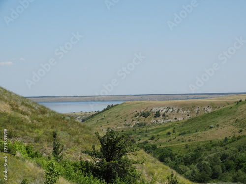 Fototapeta Naklejka Na Ścianę i Meble -  Landscapes of the great steppe