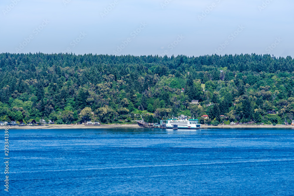 Obraz premium Ferry Terminal Near Tacoma