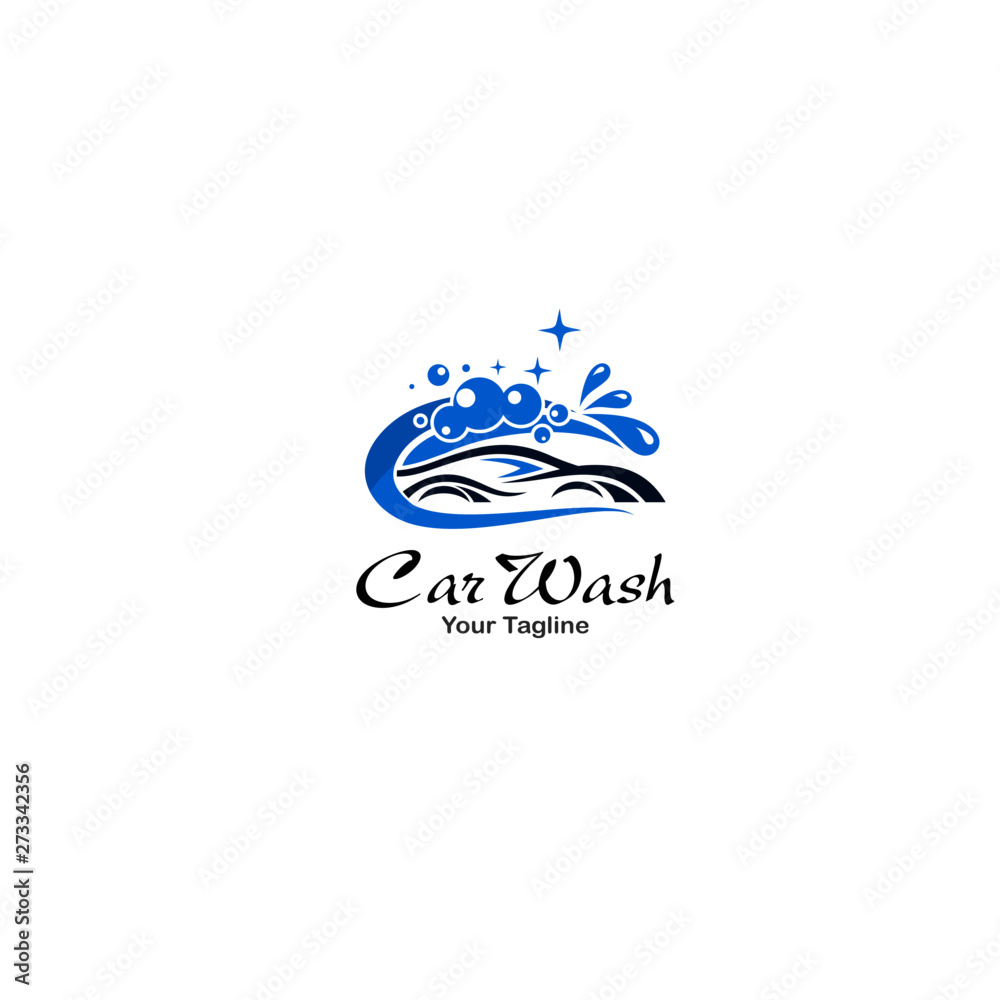 Car Wash Design Logo Template