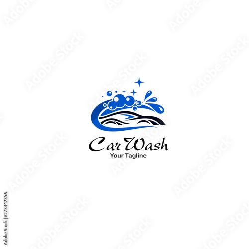 Car Wash Design Logo Template