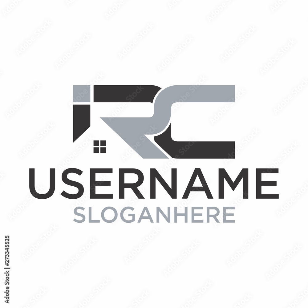 irc home logo vector concept irc home logo vector concept