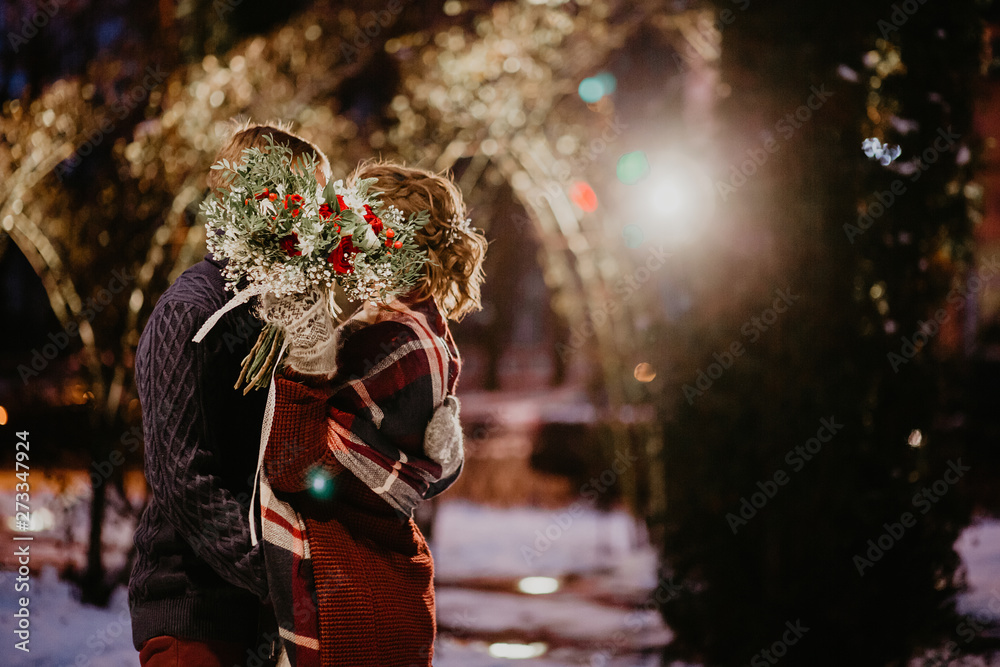 Beautiful winter wedding