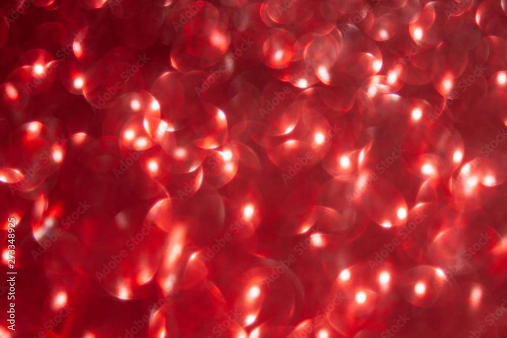 Christmas red abstract bokeh background. Christmas red abstract bokeh background.