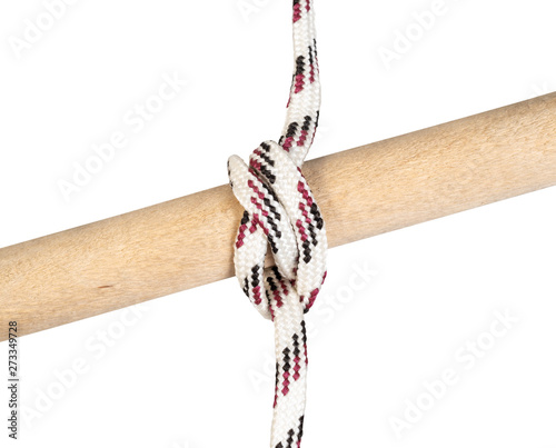 gaff topsail halyard bend knot tied on rope