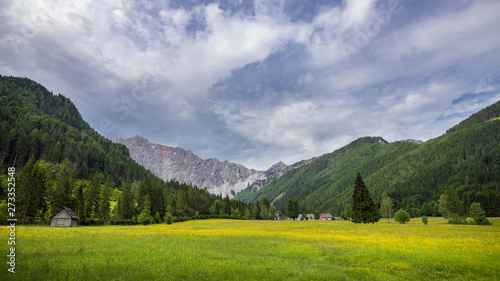 Landschaft in Kärnten, am Fuß der Karawanken, Österreich © Sonja Birkelbach