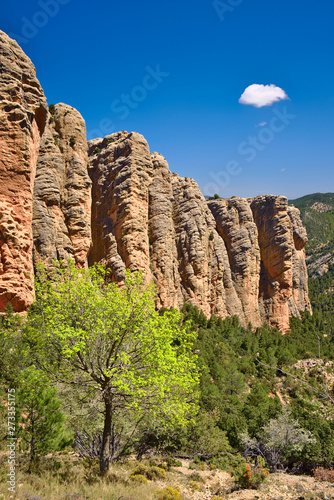 Rock Formation near Penyarroya de Tastavins village