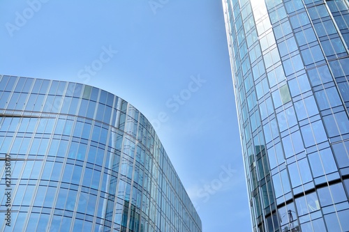 facade of modern building