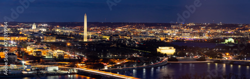 Washington DC Aerial panorama