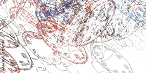 Artistic sketch backdrop material. Abstract geometric pattern. Chaos and random. Modern art drawing painting. 2d illustration. Digital texture wallpaper.