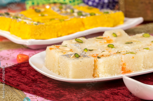 Khopara Pak or Coconut Burfi photo