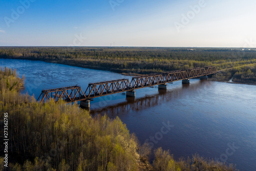 bridge over the river