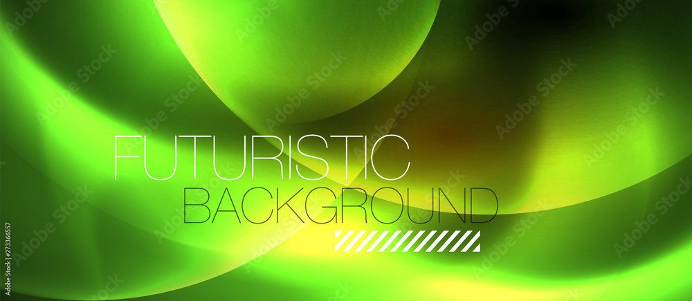 Shiny neon circles abstract background Shiny neon circles abstract background