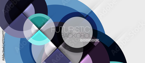 Circular geometrical design template