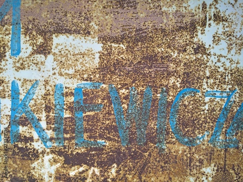 Old Weathered Corrugated Rusty Metal Texture
