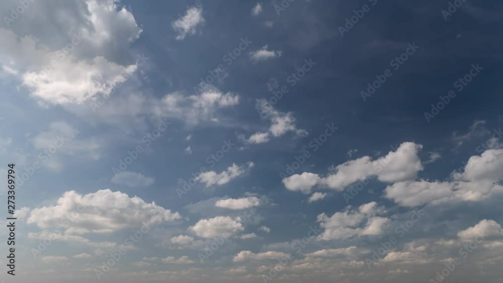 Loop timelapse video of the cloud sky. Shot and prepared especially for used as a background.