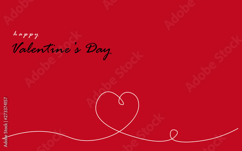 Heart vector background or card, valentines day love design, vector illustration
