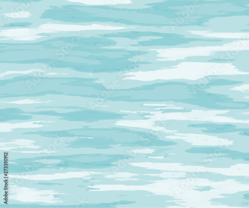 The texture of the water. A...