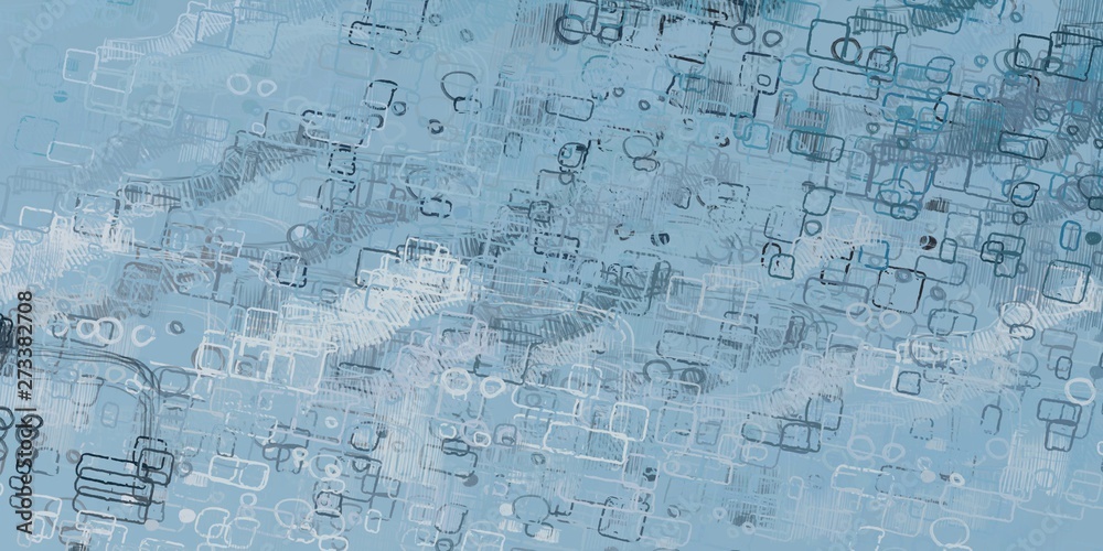 Artistic sketch backdrop material. Abstract geometric pattern. Chaos and random. Modern art drawing painting. 2d illustration. Digital texture wallpaper. 