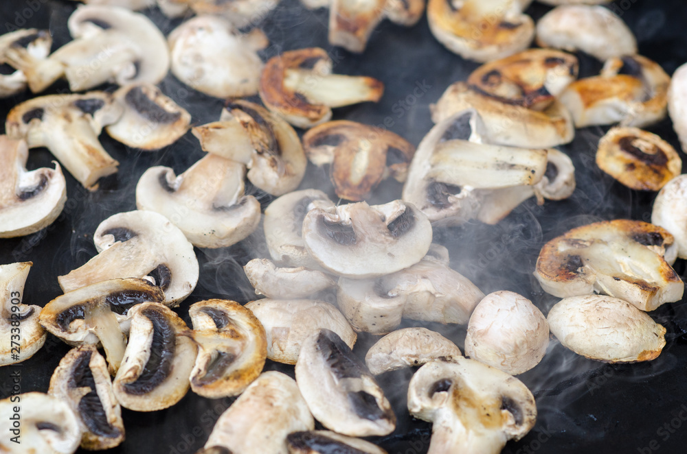 cooking on the plate mushrooms, makes the food flavors unique. cooking on the plate mushrooms, makes the food flavors unique.