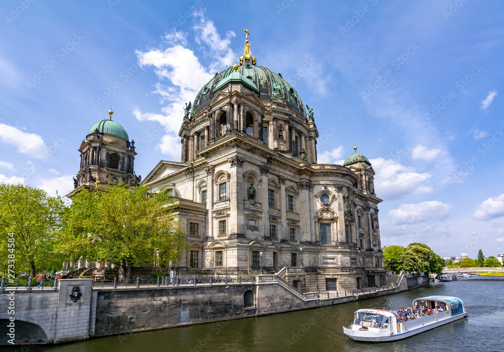 Berlin Cathedral (Berliner Dom) on Museum island, Germany