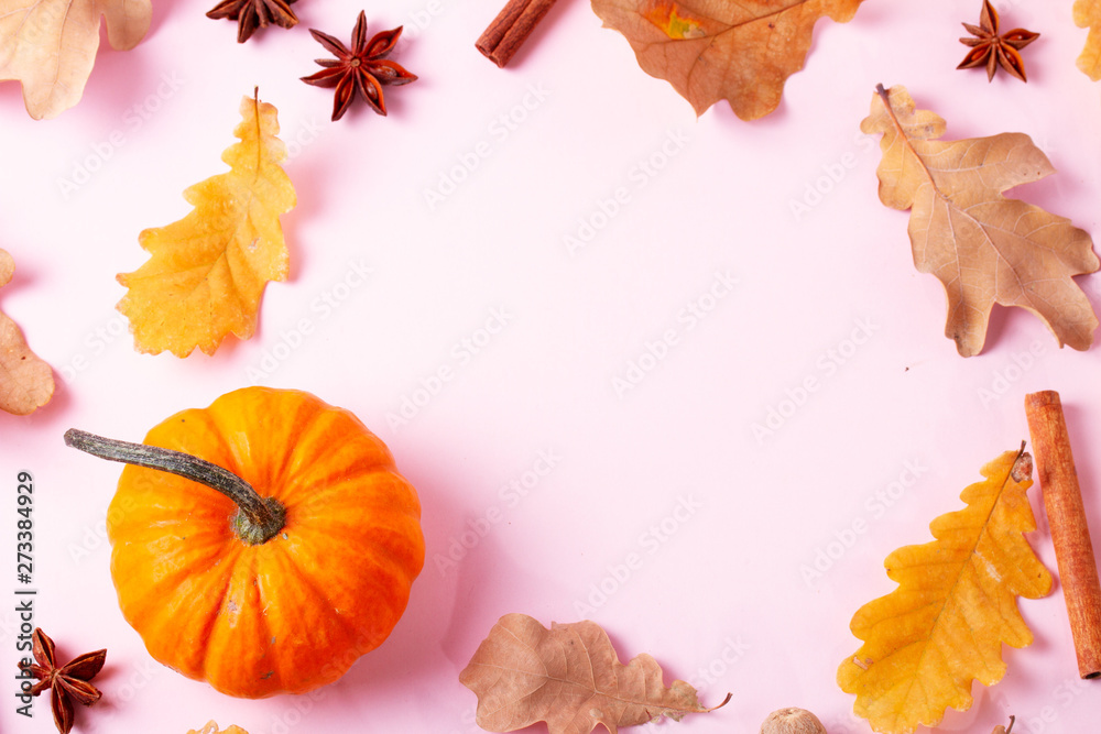 Fototapeta premium pumpkin on table