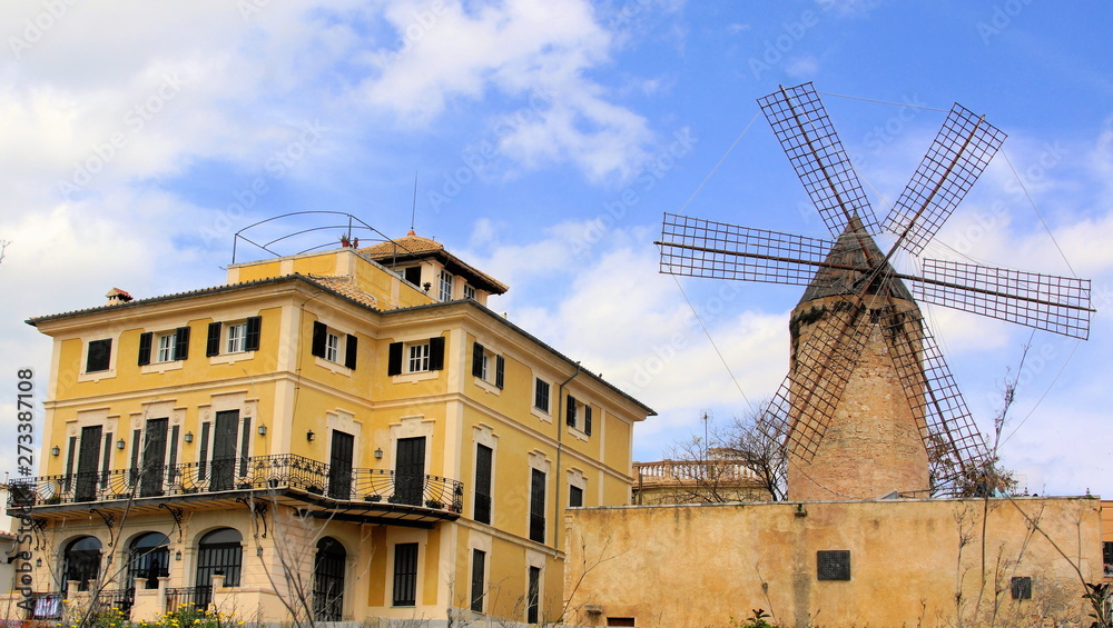 windmühlen auf palma de mallorca